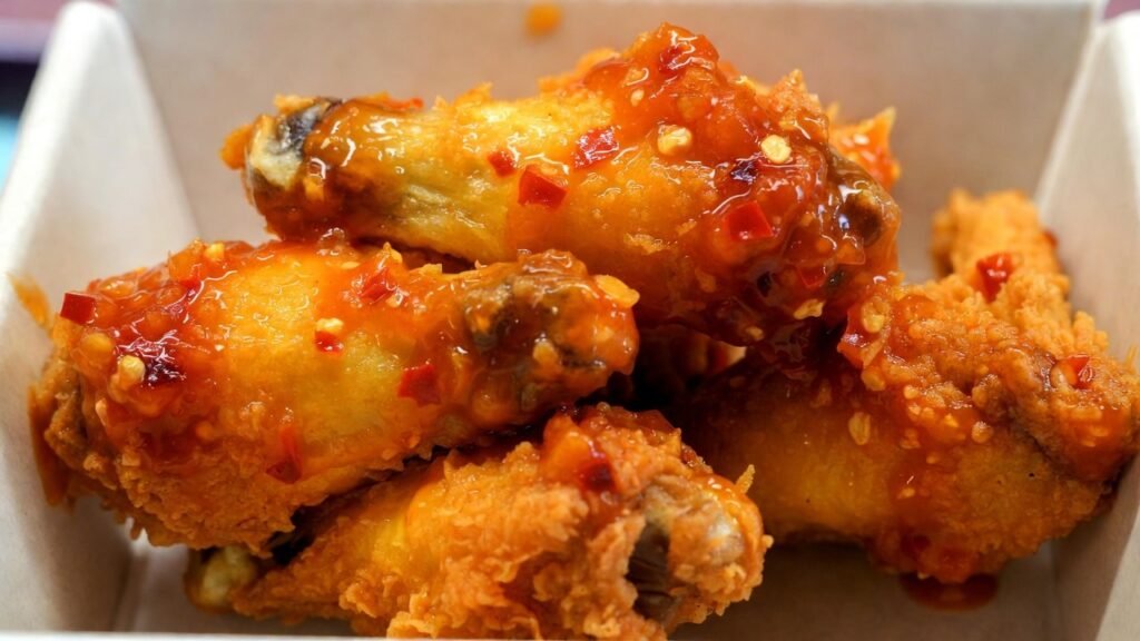 Melta Mango Habanero Buffalo Fire Wings